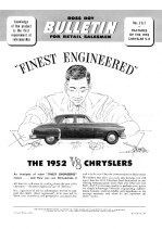 1952 Chrysler V8 Comparison