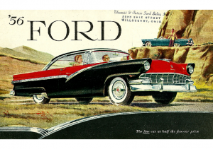 1956 Ford Full Line