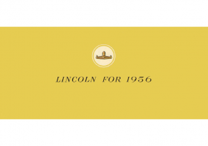 1956 Lincoln Full Line