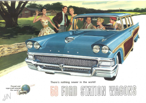 1958 Ford Station Wagons