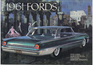 1961 Ford Full Line