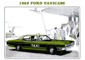 1969 Ford Taxi Cabs