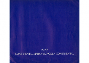1977 Lincoln Continental-Mark