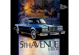 1983 Chrysler New Yorker-Fifth Avenue