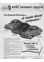 1947 Plymouth Sales Guide