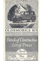 1926 Oldsmobile 6 Prices