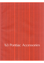 1963 Pontiac Accessories Catalog
