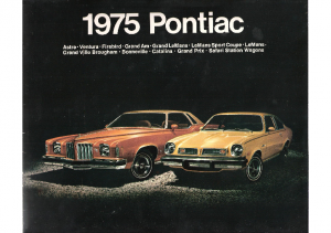 1975 Pontiac Full Line