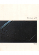 1986 Pontiac Fiero GT and 600 SE