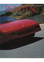 1988 Pontiac Full Line