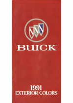 1991 Buick Exterior Colors