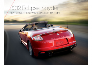 2012 Mitsubishi Eclipse Spyder