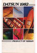 1982 Datsun Full Line