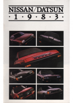 1983 Nissan-Datsun Full Line