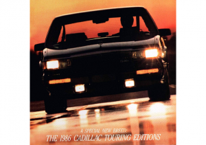 1986 Cadillac Touring Editions