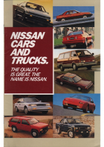 1987 Nissan Full Line