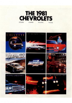 1981 Chevrolet Full Line
