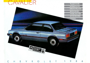 1986 Chevrolet Cavalier CN