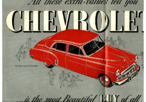 1949 Chevrolet Foldout