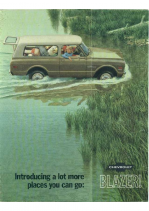 1969 Chevrolet Blazer Mailer