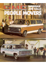 1976 GMC Suburban and Rally