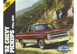 1982 Chevrolet Pickups
