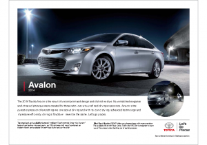 2014 Toyota Avalon